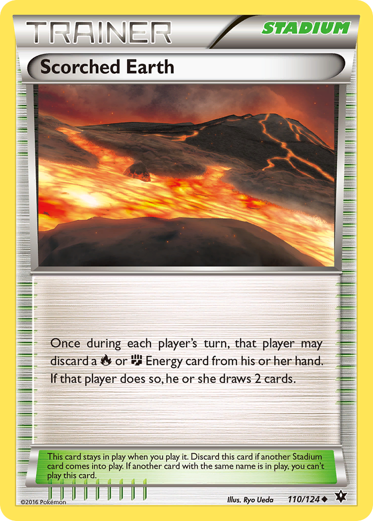 Scorched Earth (110/124) [XY: Fates Collide] | North Valley Games