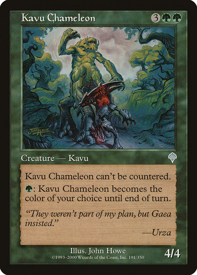 Kavu Chameleon [Invasion] | North Valley Games