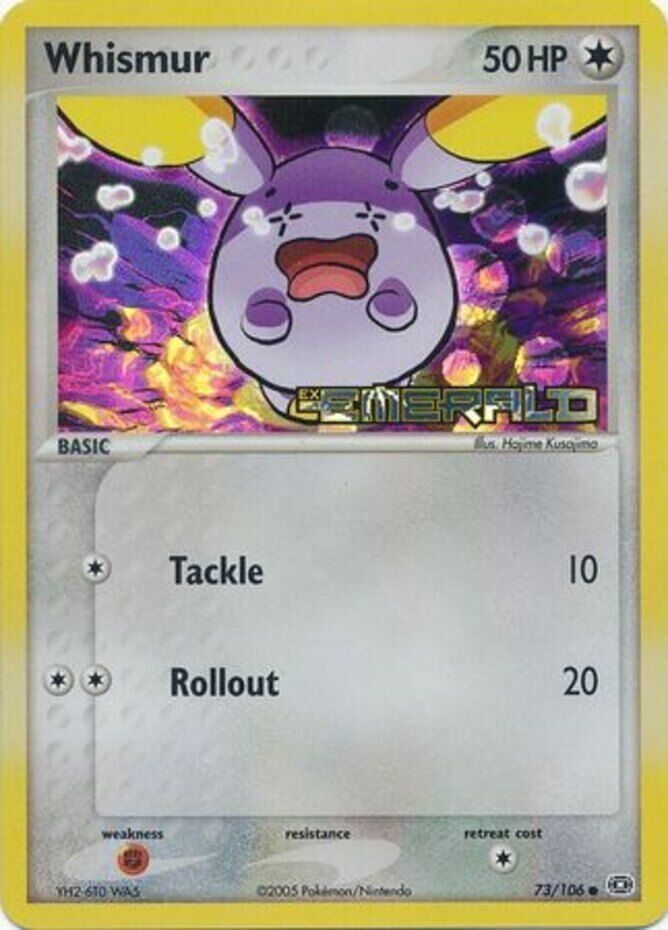 Whismur (73/106) (Stamped) [EX: Emerald] | North Valley Games