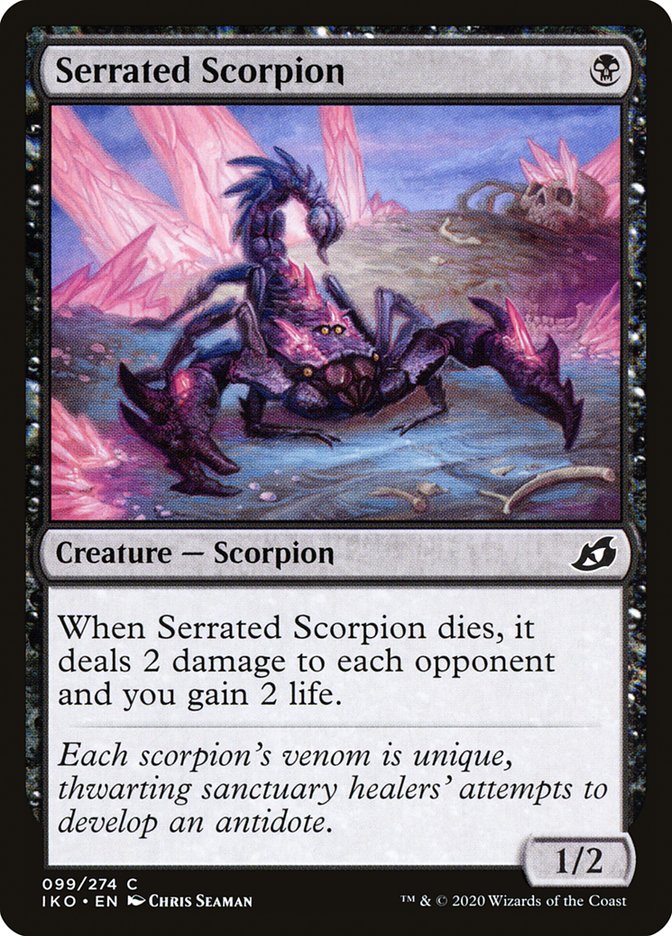 Serrated Scorpion [Ikoria: Lair of Behemoths] | North Valley Games