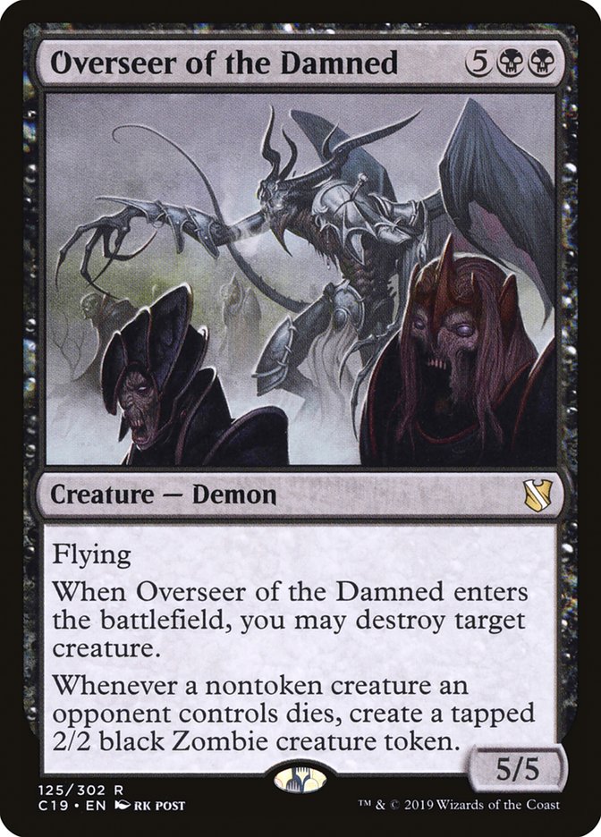 Overseer of the Damned [Commander 2019] | North Valley Games