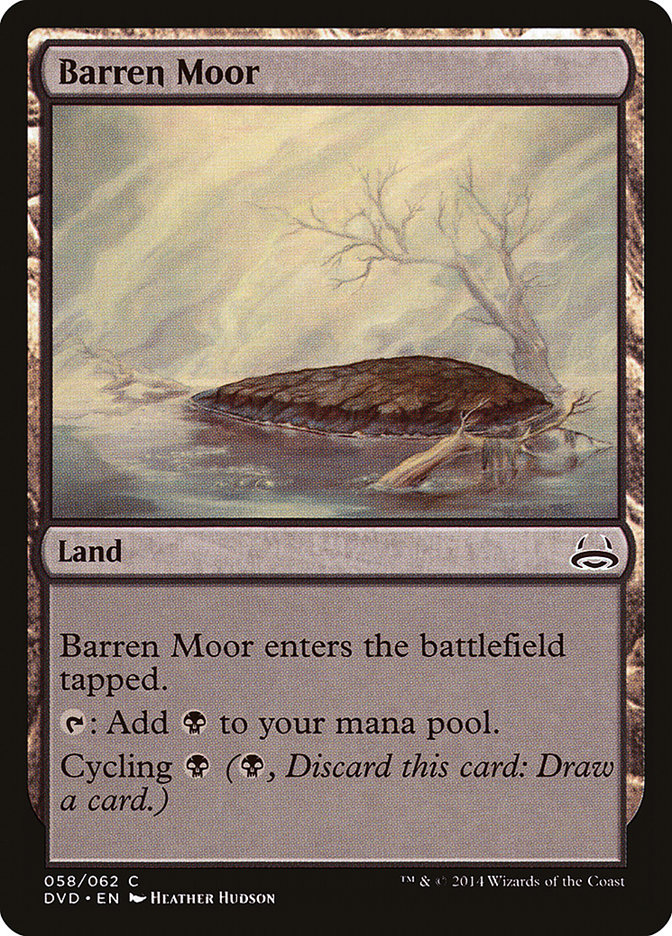 Barren Moor (Divine vs. Demonic) [Duel Decks Anthology] | North Valley Games