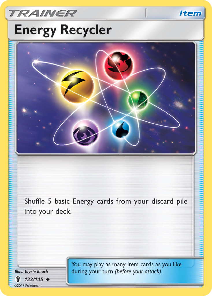 Energy Recycler (123/145) [Sun & Moon: Guardians Rising] | North Valley Games