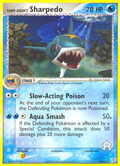 Team Aqua's Sharpedo (18/95) [EX: Team Magma vs Team Aqua] | North Valley Games