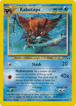 Kabutops (25/75) [Neo Discovery Unlimited] | North Valley Games