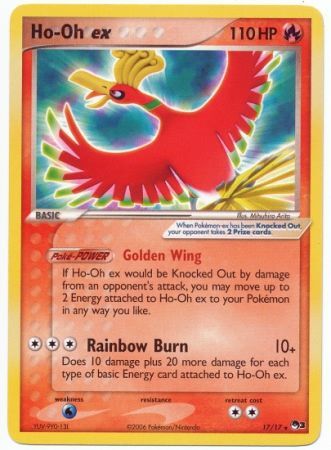 Ho-Oh ex (17/17) (Non-Holo) [POP Series 3] | North Valley Games