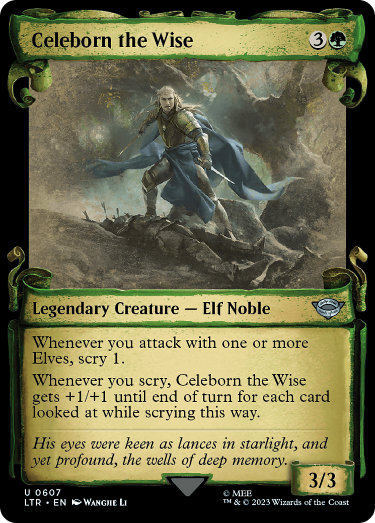 Celeborn the Wise [The Lord of the Rings: Tales of Middle-Earth Showcase Scrolls] | North Valley Games