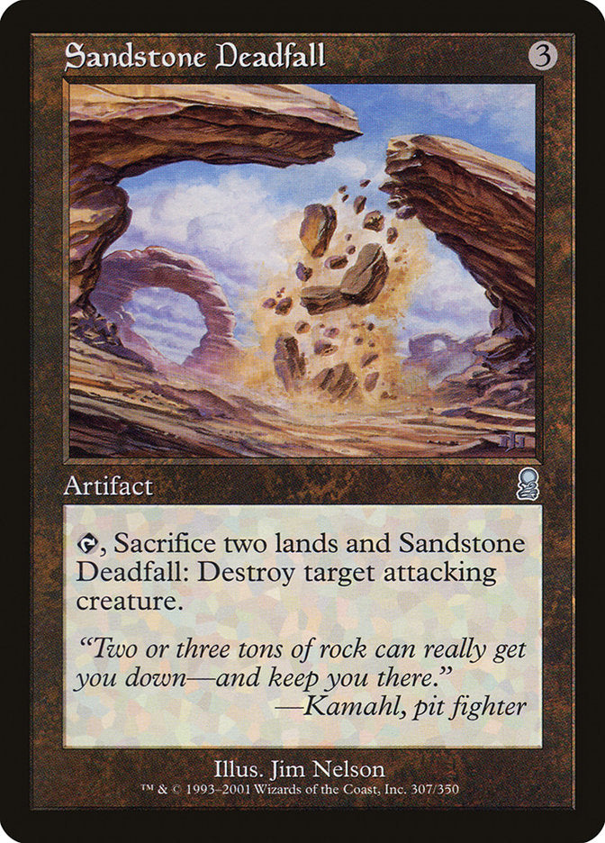 Sandstone Deadfall [Odyssey] | North Valley Games