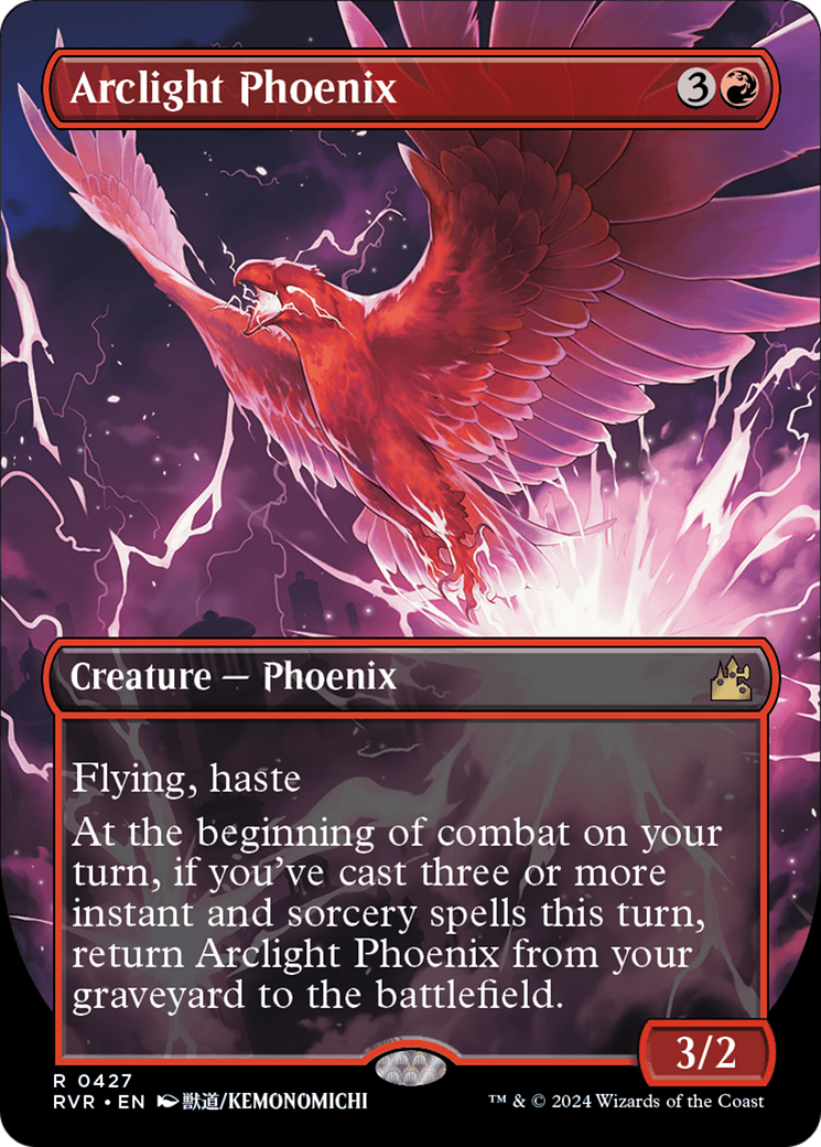 Arclight Phoenix (Anime Borderless) [Ravnica Remastered] | North Valley Games