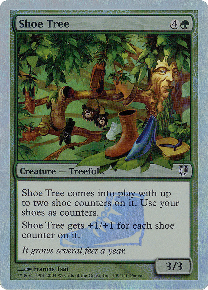 Shoe Tree (Alternate Foil) [Unhinged] | North Valley Games