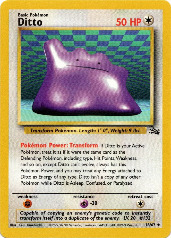Ditto (18/62) [Fossil Unlimited] | North Valley Games