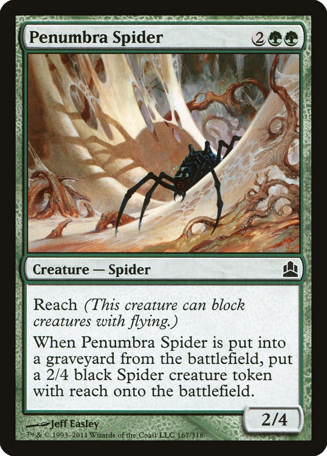 Penumbra Spider [Commander 2011] | North Valley Games