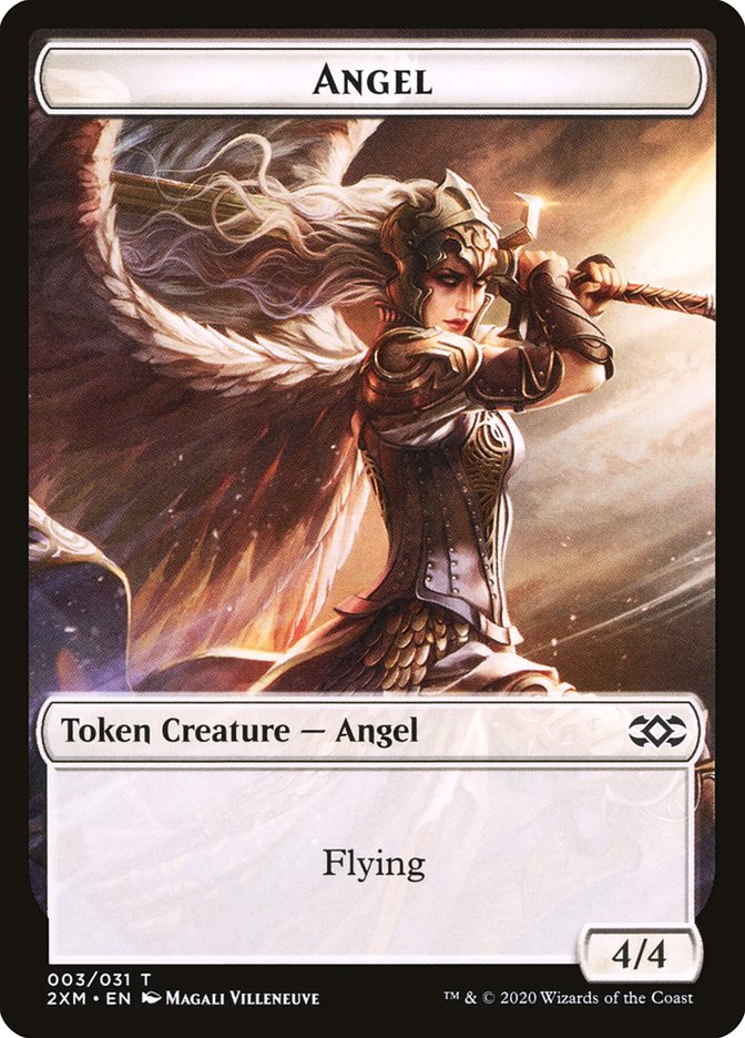 Angel Token [Double Masters Tokens] | North Valley Games