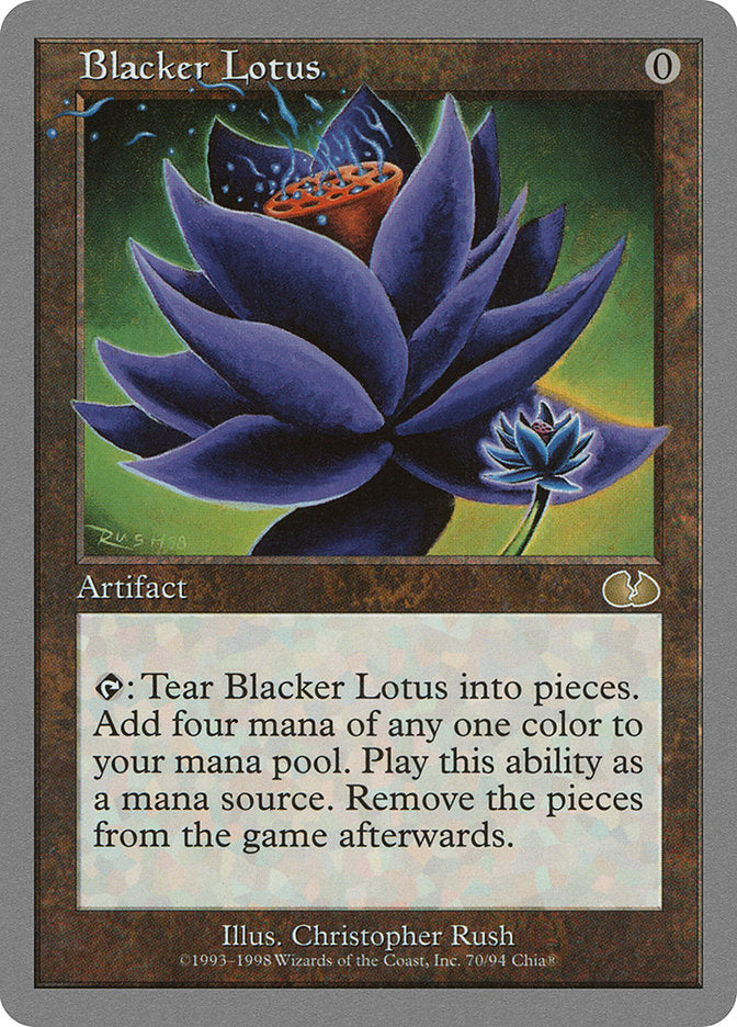 Blacker Lotus [Unglued] | North Valley Games