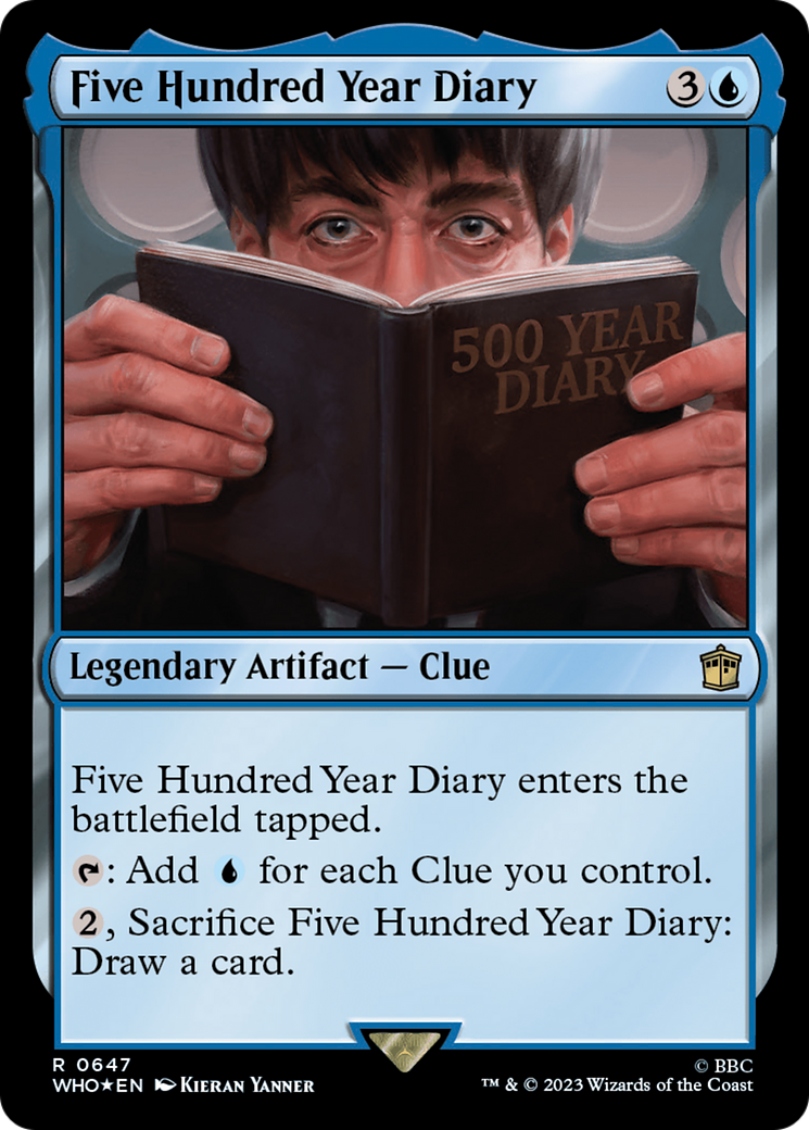 Five Hundred Year Diary (Surge Foil) [Doctor Who] | North Valley Games