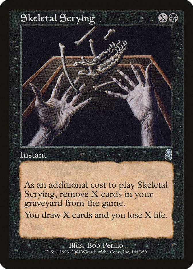 Skeletal Scrying [Odyssey] | North Valley Games