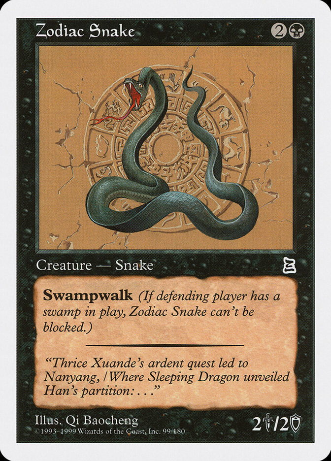 Zodiac Snake [Portal Three Kingdoms] | North Valley Games