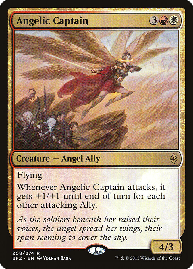 Angelic Captain [Battle for Zendikar] | North Valley Games