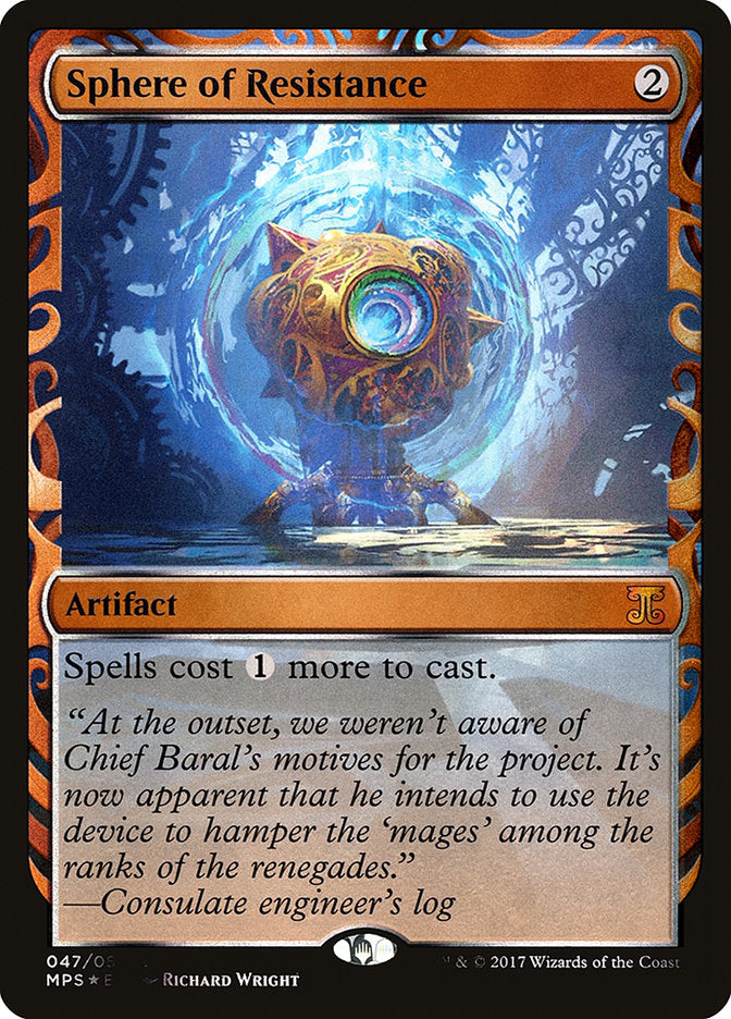 Sphere of Resistance [Kaladesh Inventions] | North Valley Games