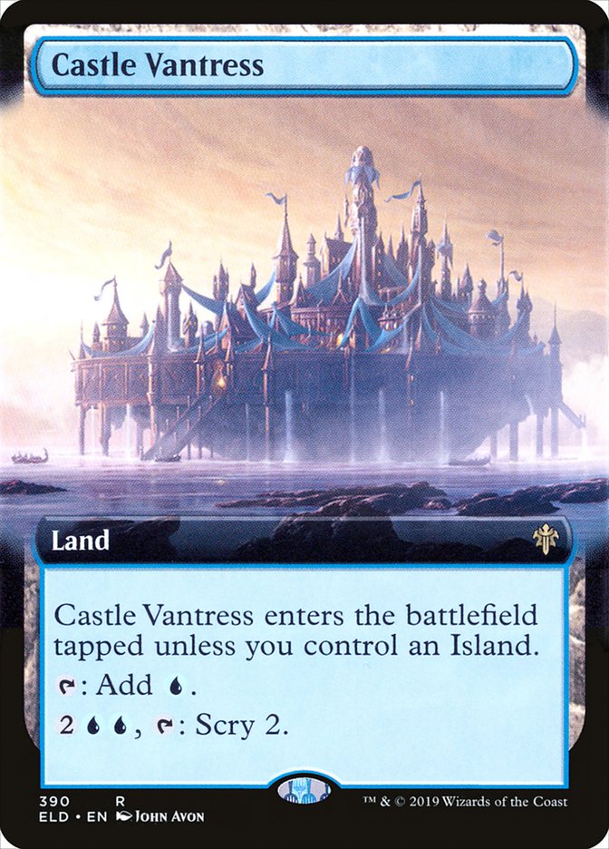 Castle Vantress (Extended Art) [Throne of Eldraine] | North Valley Games