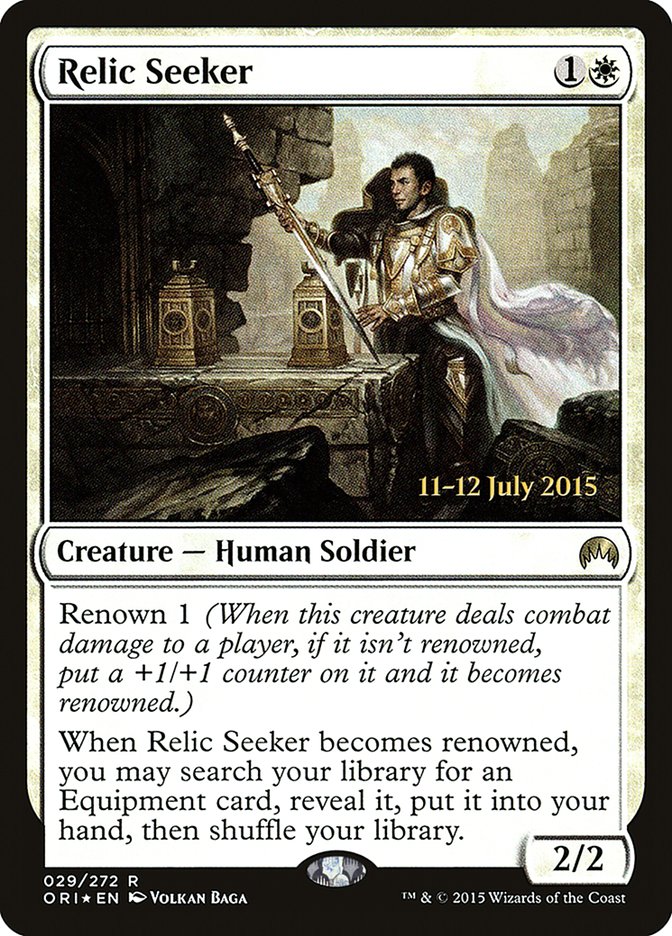 Relic Seeker [Magic Origins Prerelease Promos] | North Valley Games