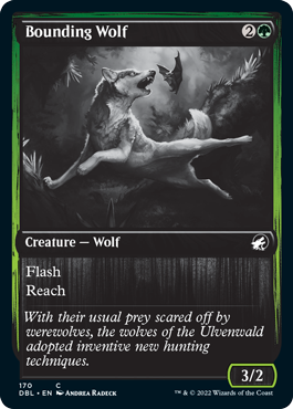 Bounding Wolf [Innistrad: Double Feature] | North Valley Games