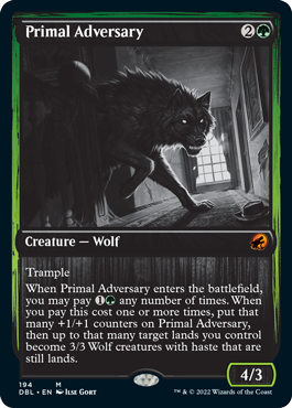 Primal Adversary [Innistrad: Double Feature] | North Valley Games