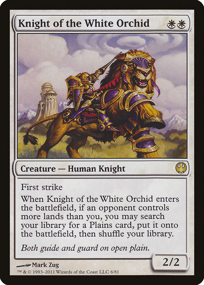 Knight of the White Orchid [Duel Decks: Knights vs. Dragons] | North Valley Games