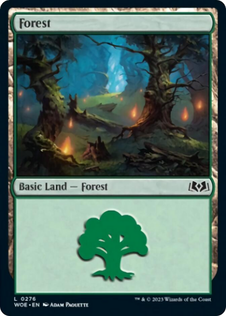 Forest (0276) [Wilds of Eldraine] | North Valley Games