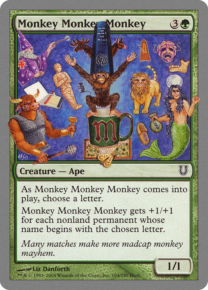 Monkey Monkey Monkey [Unhinged] | North Valley Games