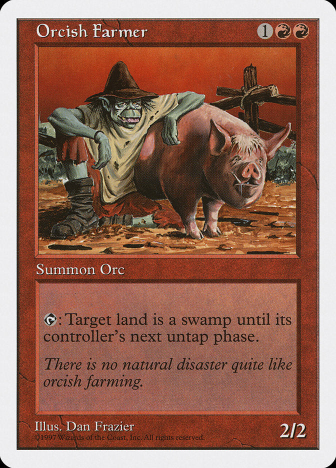 Orcish Farmer [Fifth Edition] | North Valley Games