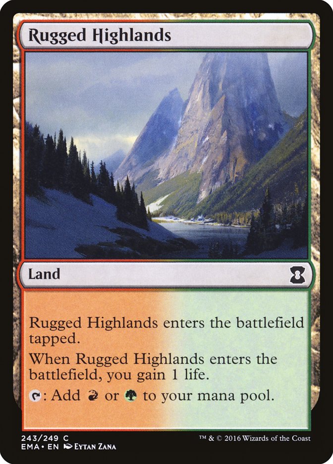 Rugged Highlands [Eternal Masters] | North Valley Games