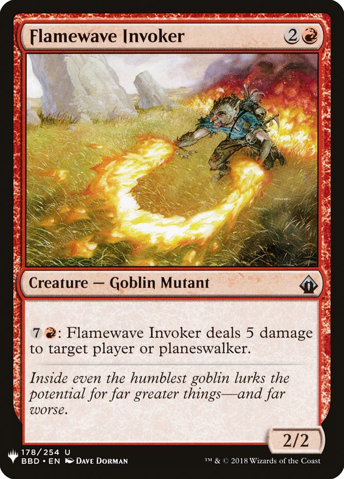Flamewave Invoker [Mystery Booster] | North Valley Games