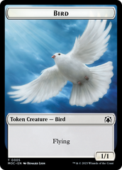 Bird // Kobolds of Kher Keep Double-Sided Token [March of the Machine Commander Tokens] | North Valley Games
