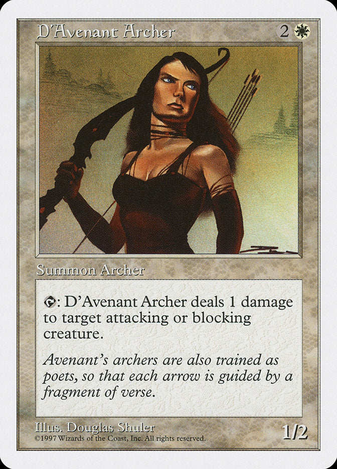 D'Avenant Archer [Fifth Edition] | North Valley Games