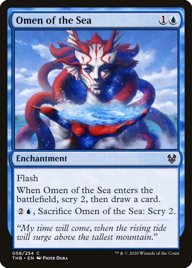Omen of the Sea [Theros Beyond Death] | North Valley Games