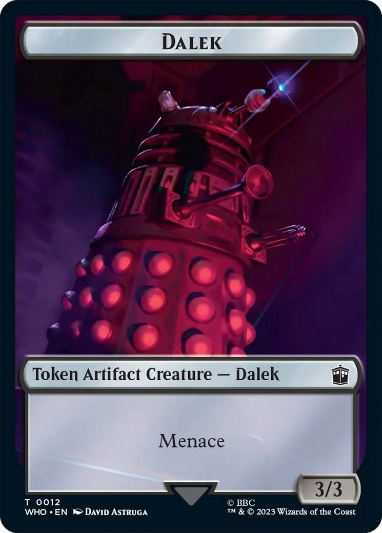 Dalek Token [Doctor Who Tokens] | North Valley Games