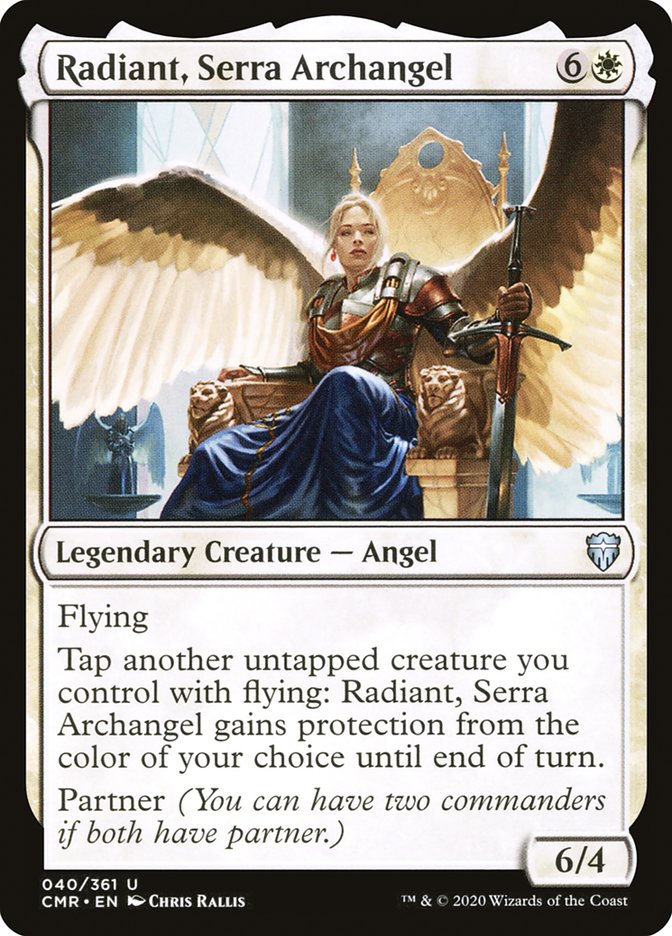 Radiant, Serra Archangel [Commander Legends] | North Valley Games