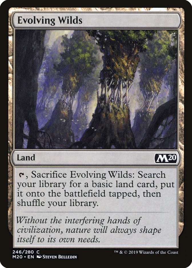 Evolving Wilds [Core Set 2020] | North Valley Games