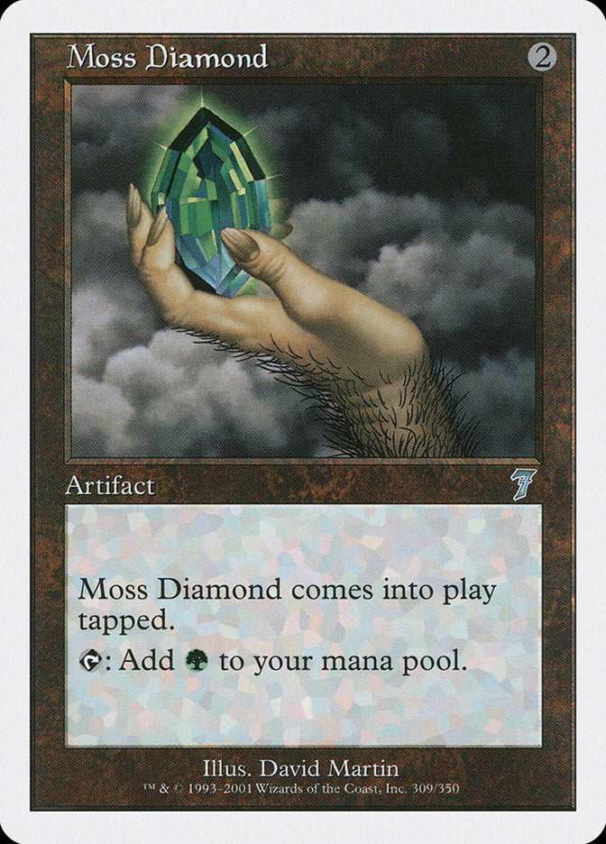 Moss Diamond [Seventh Edition] | North Valley Games