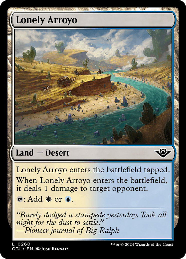 Lonely Arroyo [Outlaws of Thunder Junction] | North Valley Games
