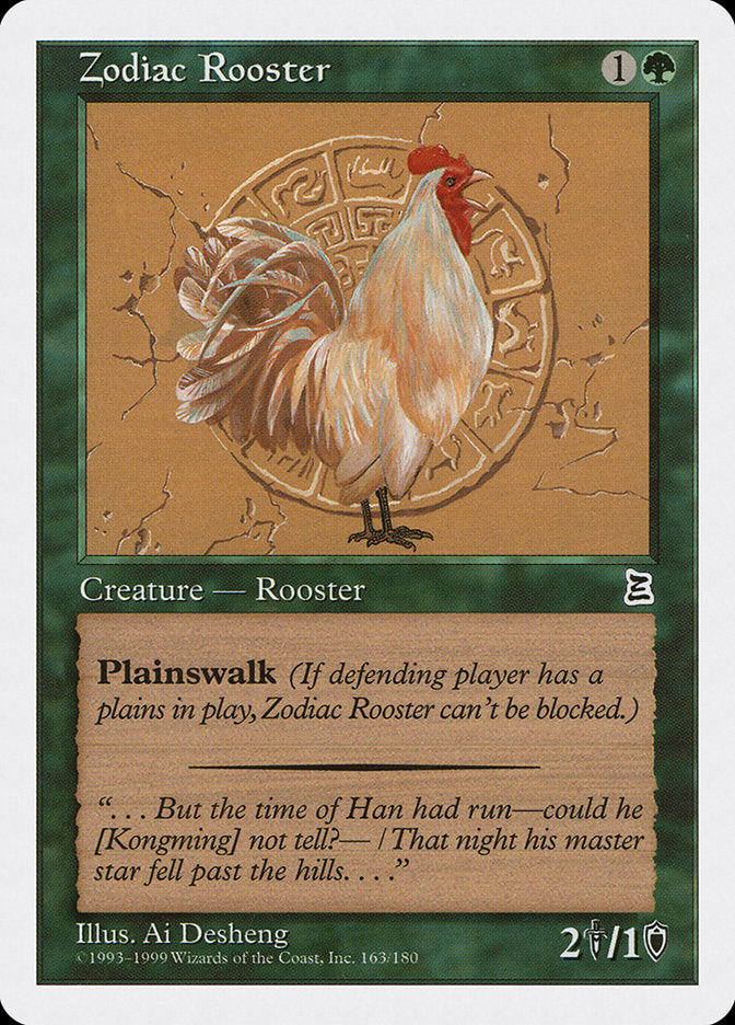 Zodiac Rooster [Portal Three Kingdoms] | North Valley Games