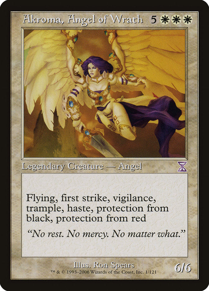 Akroma, Angel of Wrath [Time Spiral Timeshifted] | North Valley Games