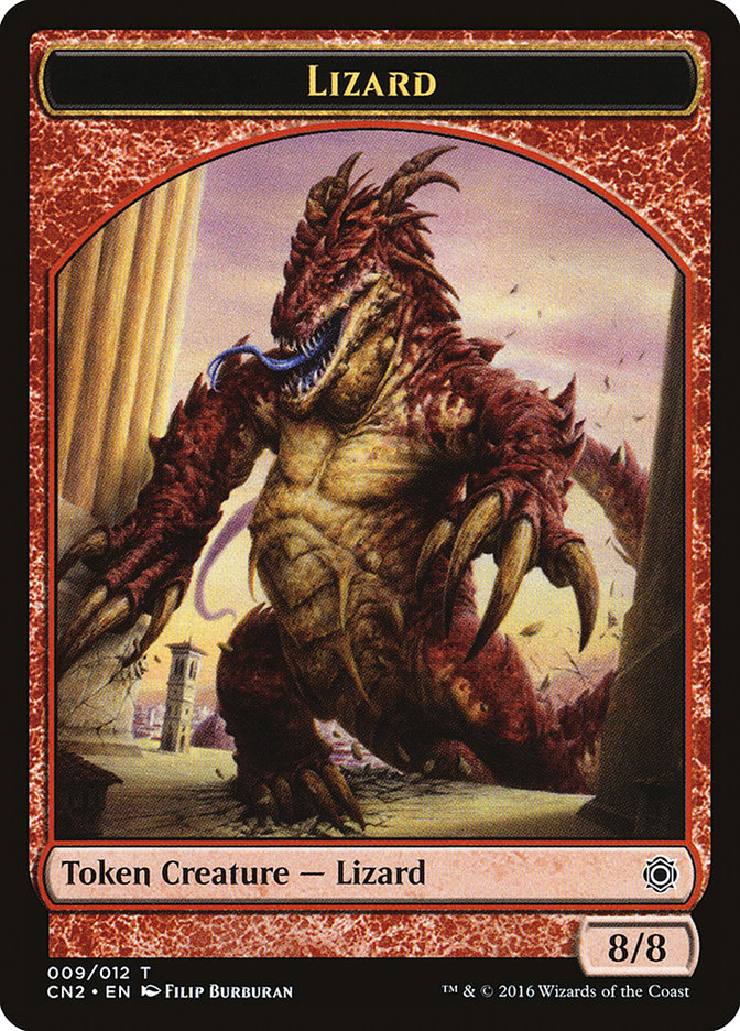 Lizard Token [Conspiracy: Take the Crown Tokens] | North Valley Games