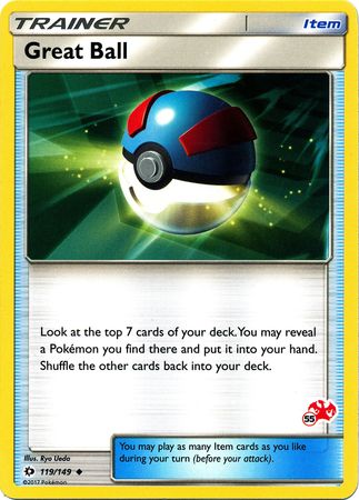 Great Ball (119/149) (Charizard Stamp #55) [Battle Academy 2020] | North Valley Games