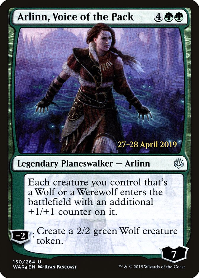 Arlinn, Voice of the Pack [War of the Spark Prerelease Promos] | North Valley Games