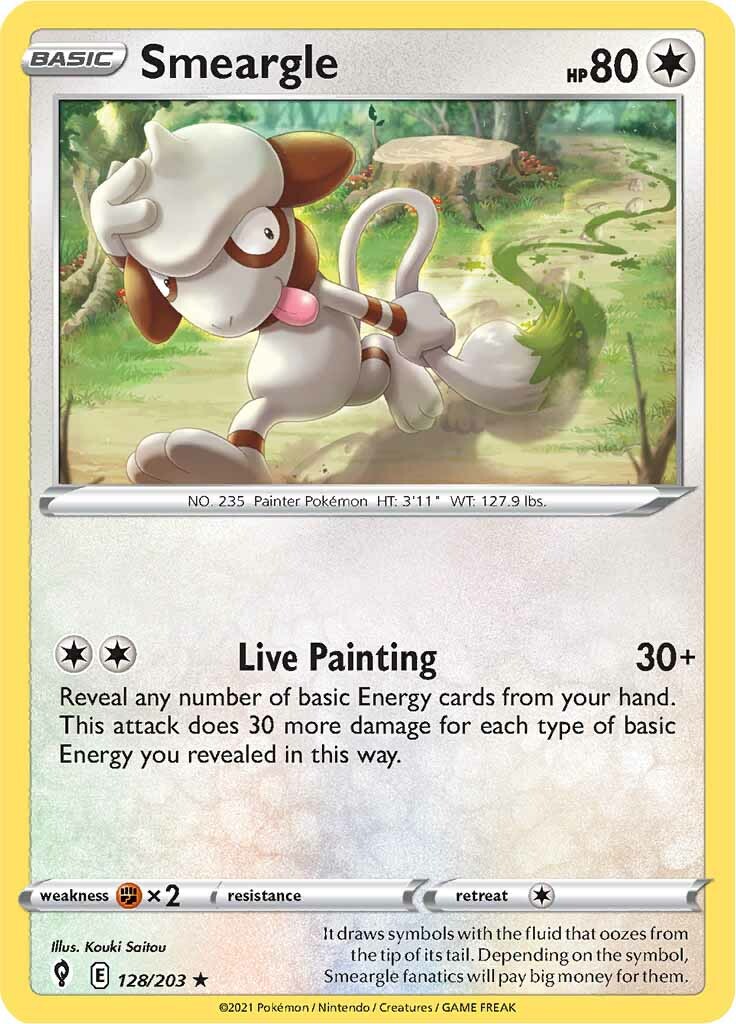 Smeargle (128/203) [Sword & Shield: Evolving Skies] | North Valley Games