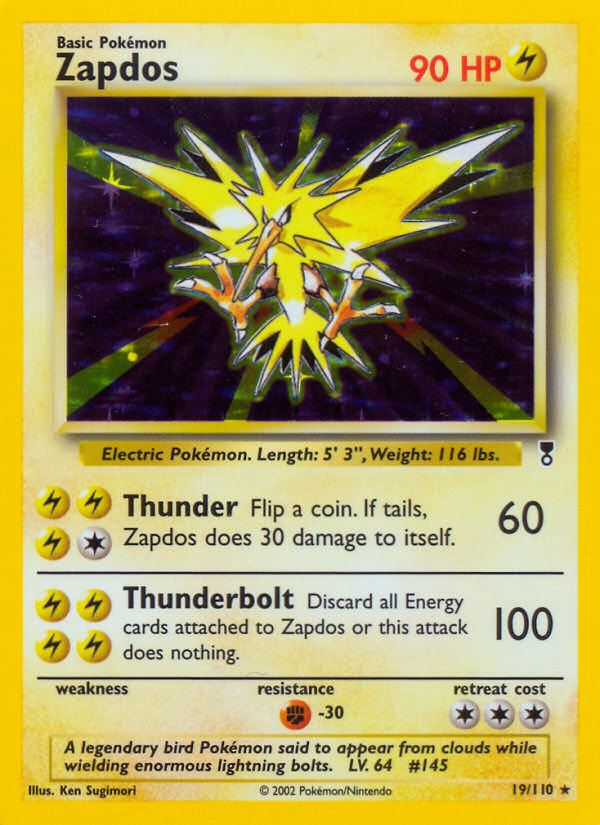 Zapdos (19/110) [Legendary Collection] | North Valley Games