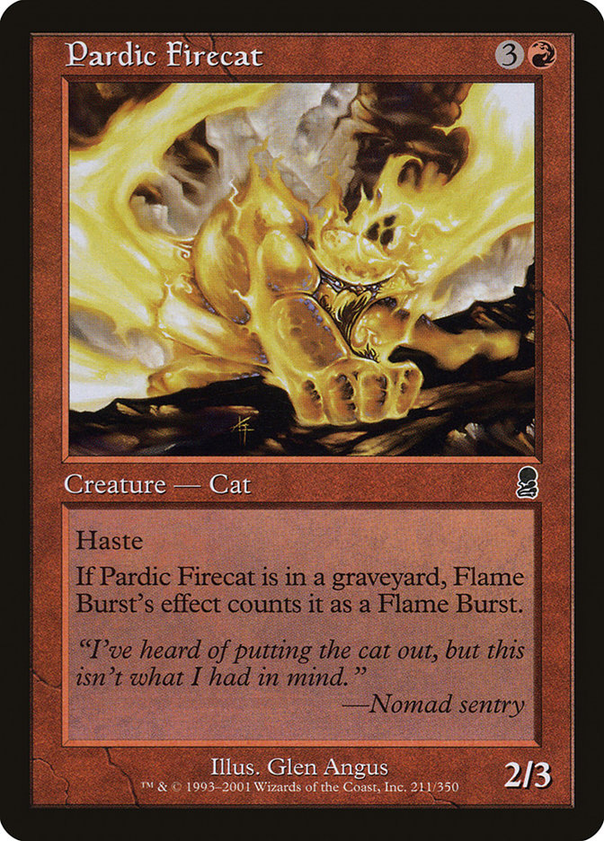 Pardic Firecat [Odyssey] | North Valley Games