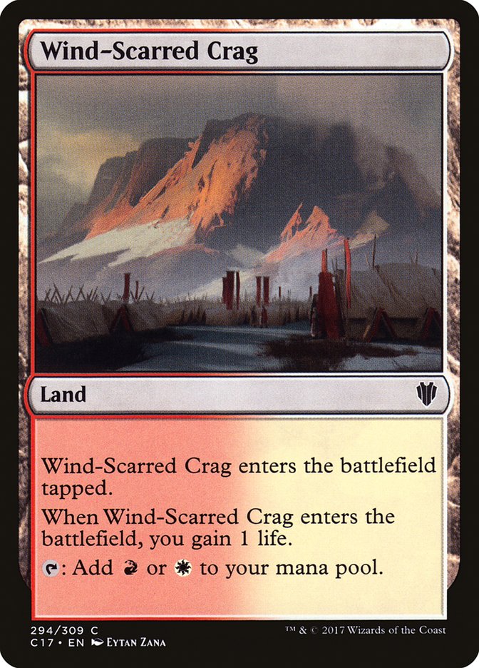 Wind-Scarred Crag [Commander 2017] | North Valley Games